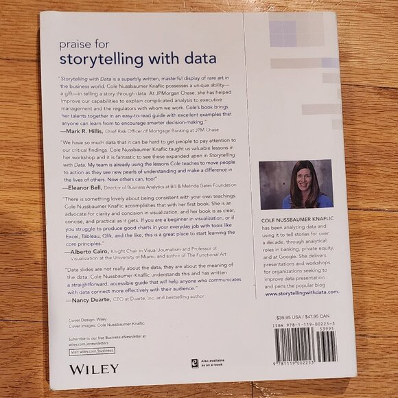 Storytelling With Data: A Data Visualization Guide For Business Professionals - Picture 7 of 11